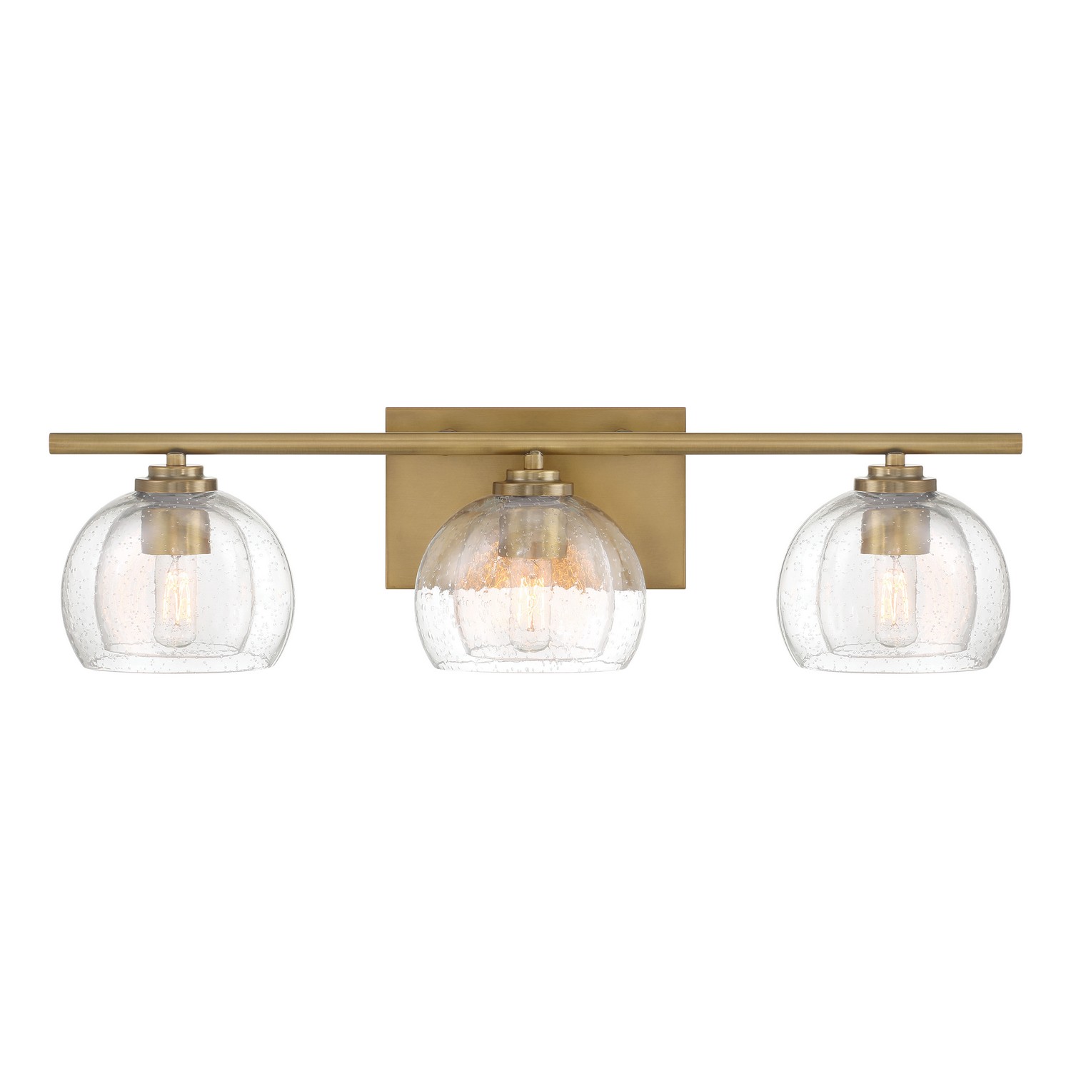 Legacy Brass Bathroom Vanity Light from the Glint Collection