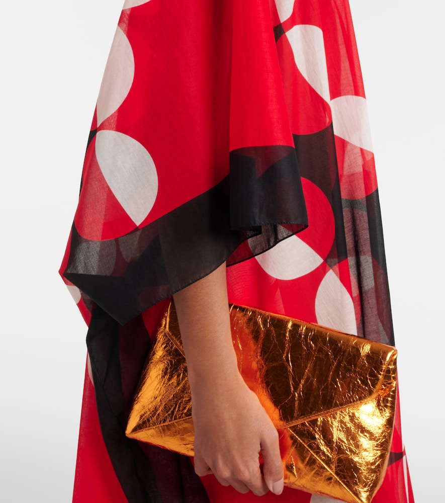Printed cotton kaftan