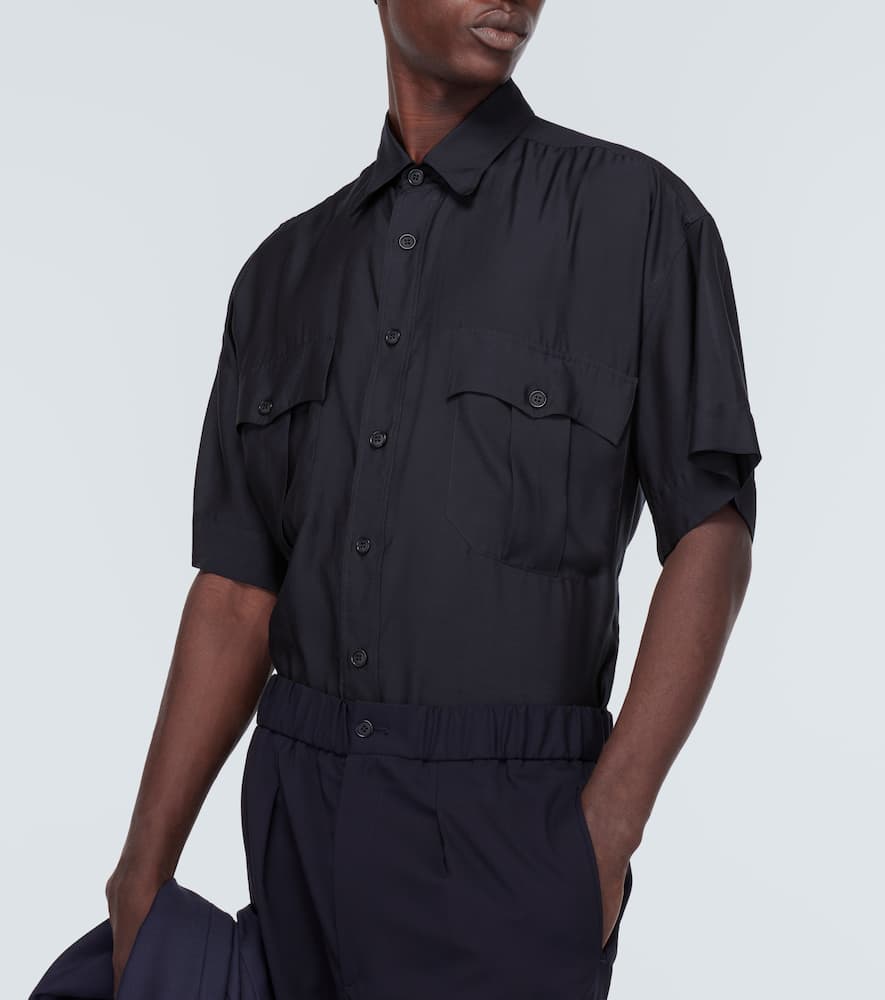 Jersey bowling shirt