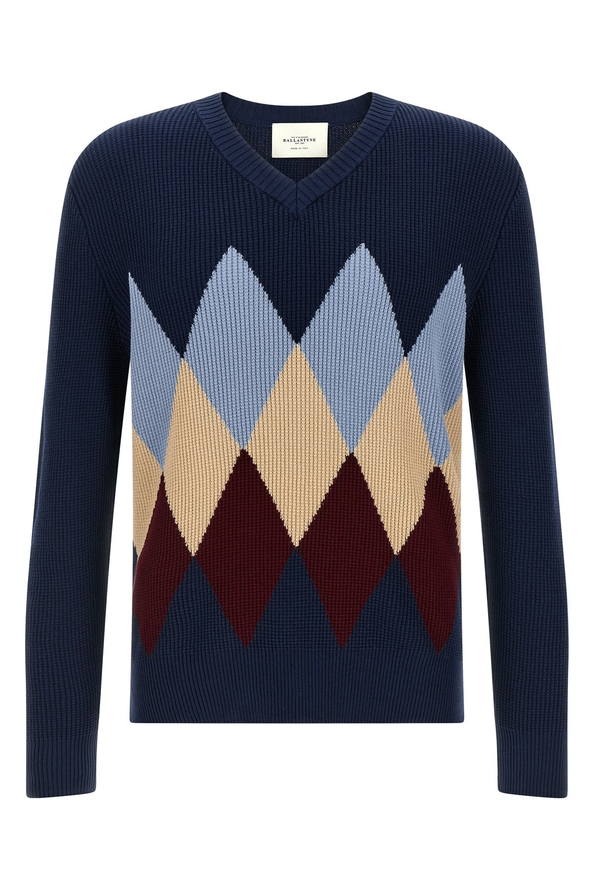 Argyle Pattern Sweater