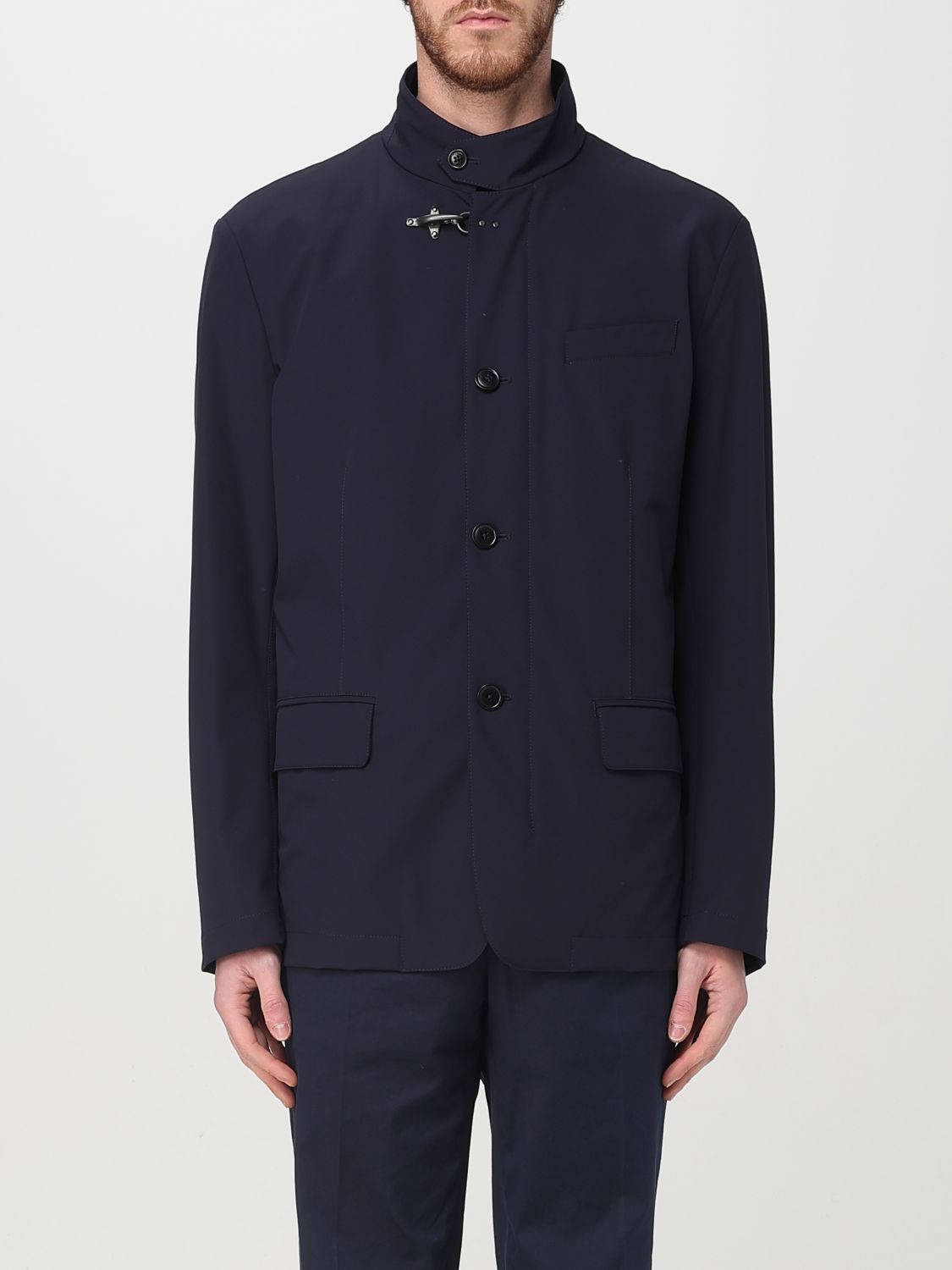 Blazer Men color Blue
