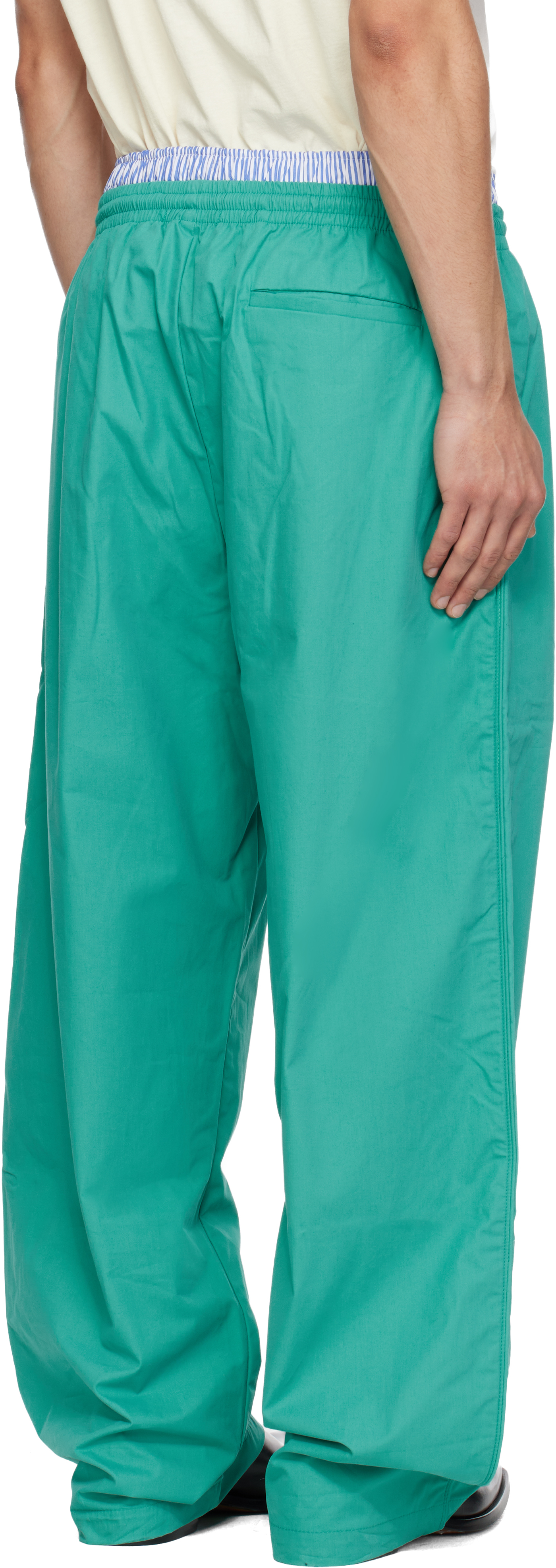 Blue Ruff Rider Track Pants