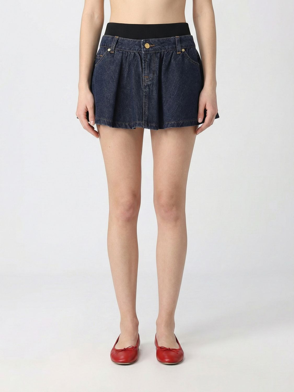 Skirt Woman color Blue
