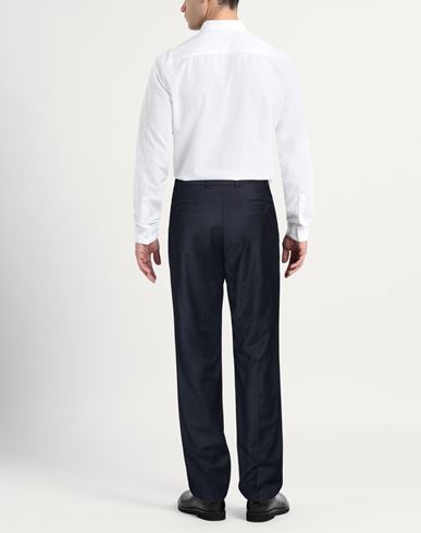 Ceremony Man Pants Midnight blue Size 36 Virgin Wool, Polyamide, Elastane