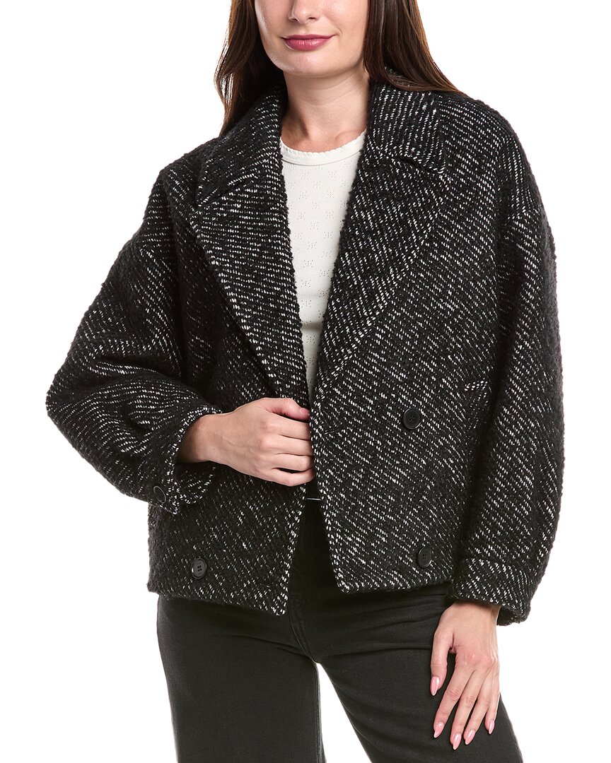 Wool-Blend Coat