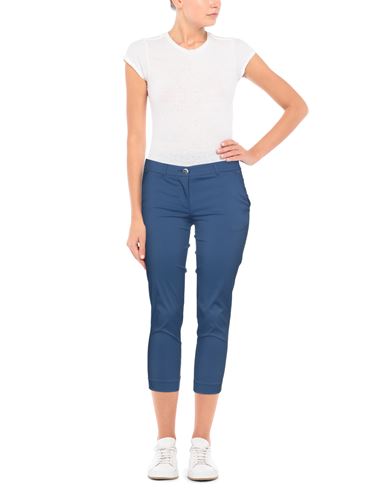 Woman Pants Blue Size 8 Polyamide, Elastane