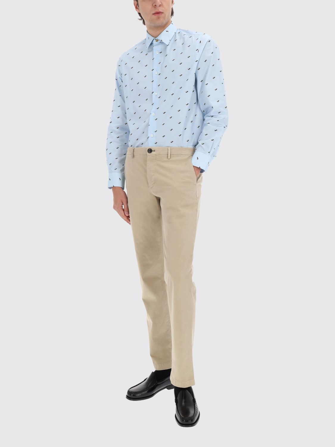 Shirt Men color Blue