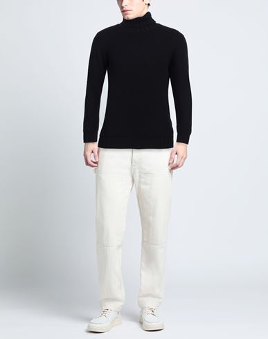 Man Turtleneck Midnight blue Size 44 Wool