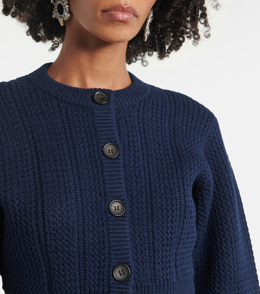 Albert cropped wool cardigan