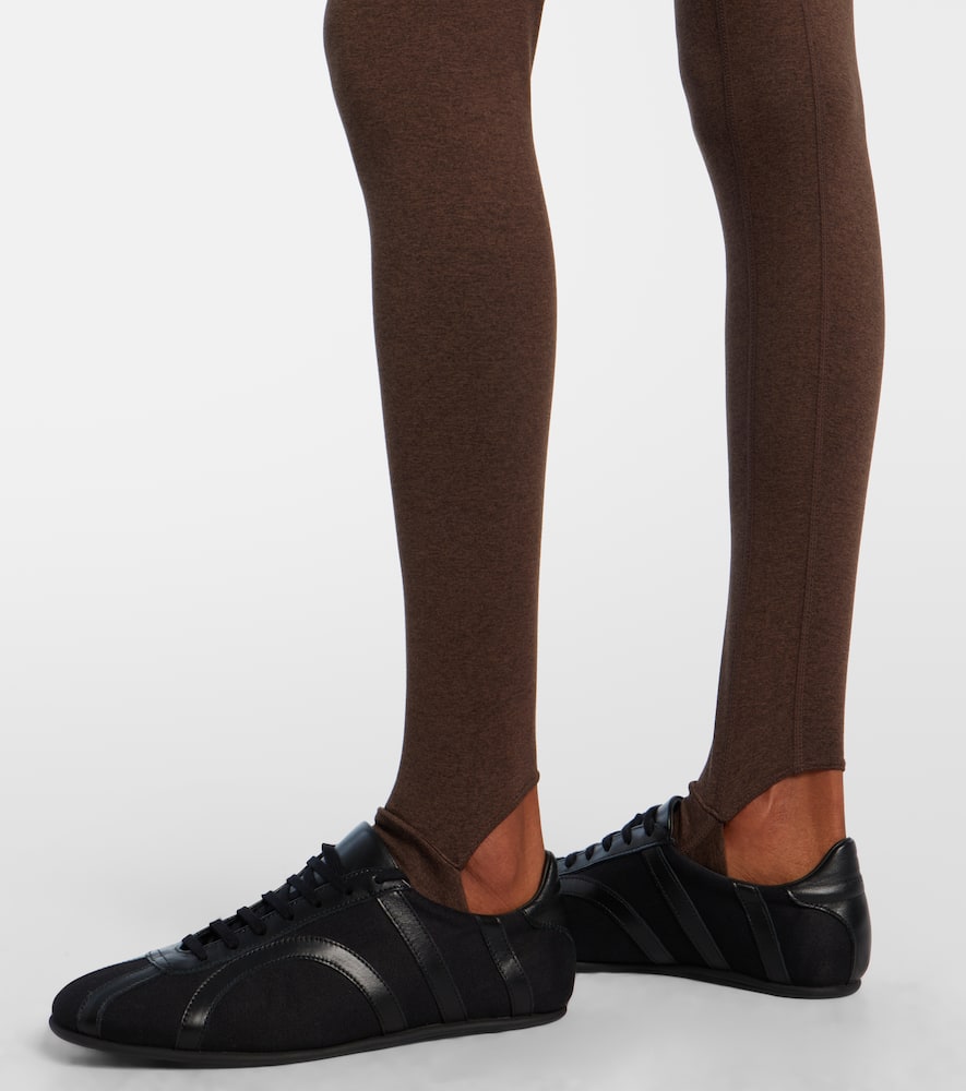 Always Warm jersey stirrup leggings