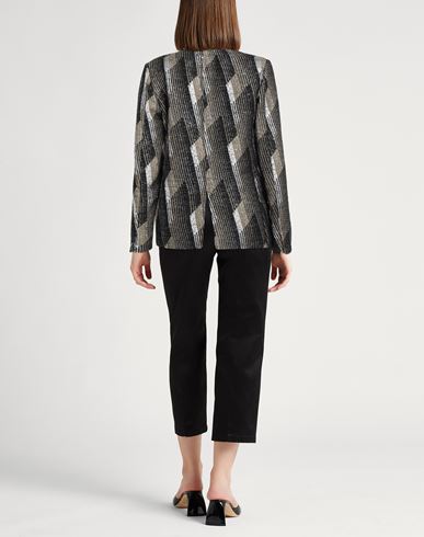 Forte_forte Woman Blazer Black Size 0 Polyester, Cotton, Viscose, Acrylic, Synthetic fibers