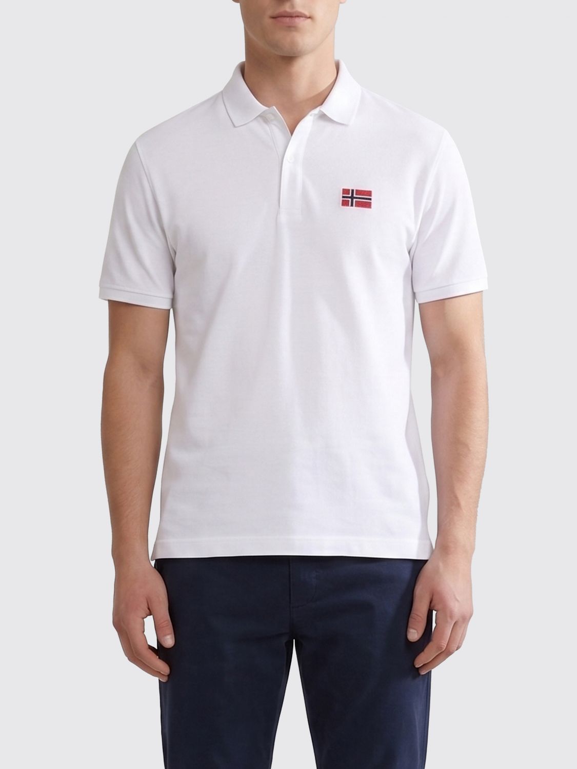 Polo Shirt Men color Blue