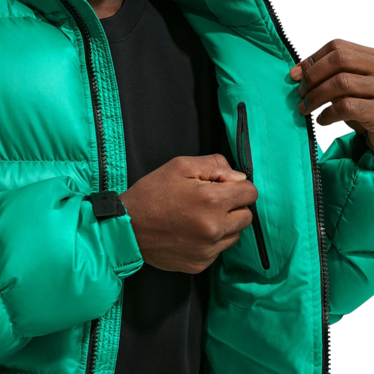 X NOCTA Sunset Puffer 'Neptune Green Black'