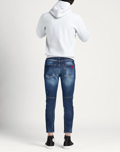 Patriòt Man Jeans Blue Size 32 Cotton, Elastane