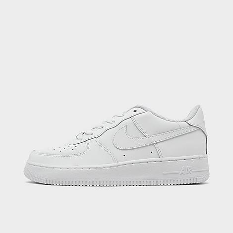 Big Kids Air Force 1 Low Casual Shoes in White