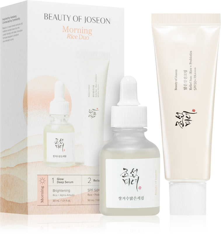 Beauty of Joseon Morning Rice Duo Set — Tone Unifier