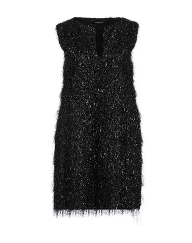 Fabiana Filippi Woman Mini dress Black Size 0 Viscose, Metallic fiber, Polyamide