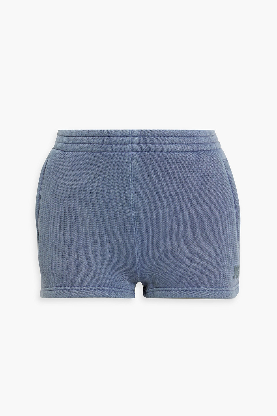 Cotton-blend fleece shorts
