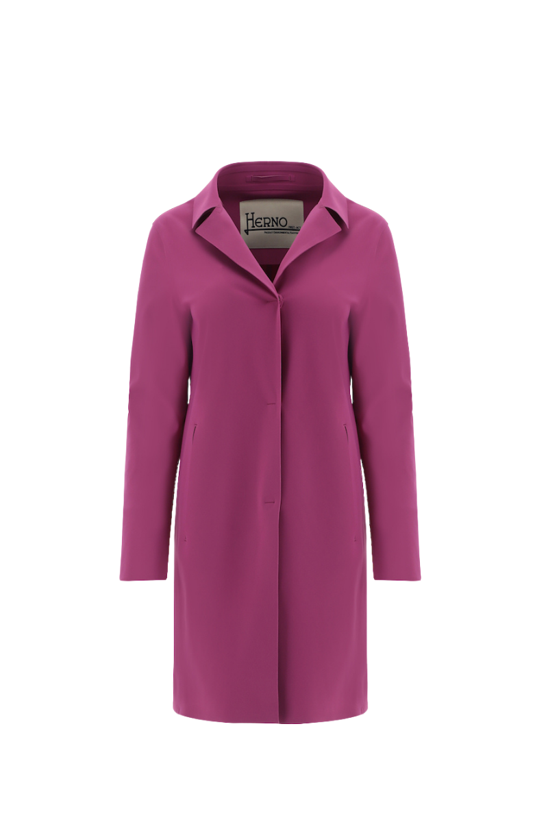 Lightweight Nylon Coat — Pink