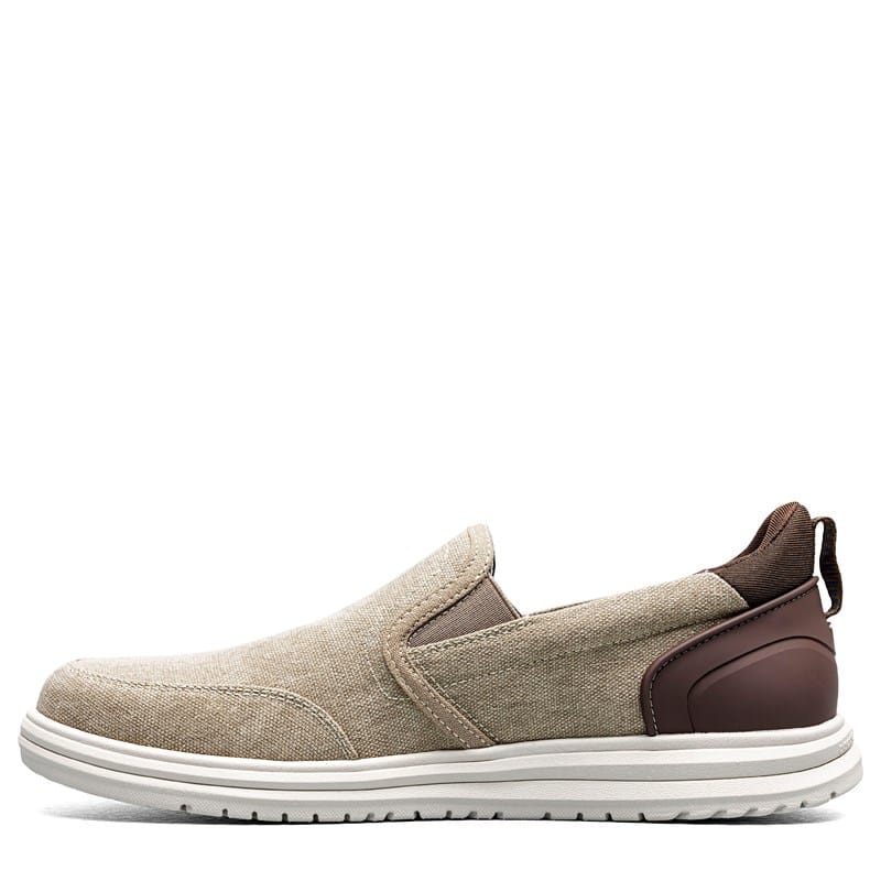 Men's Brew City Ez Hands Free Medium And Wide Width Slip On Shoes (Stone Multi)