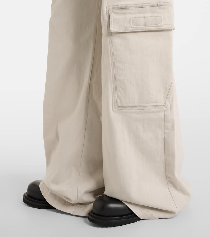 Jumbo cotton-blend cargo pants