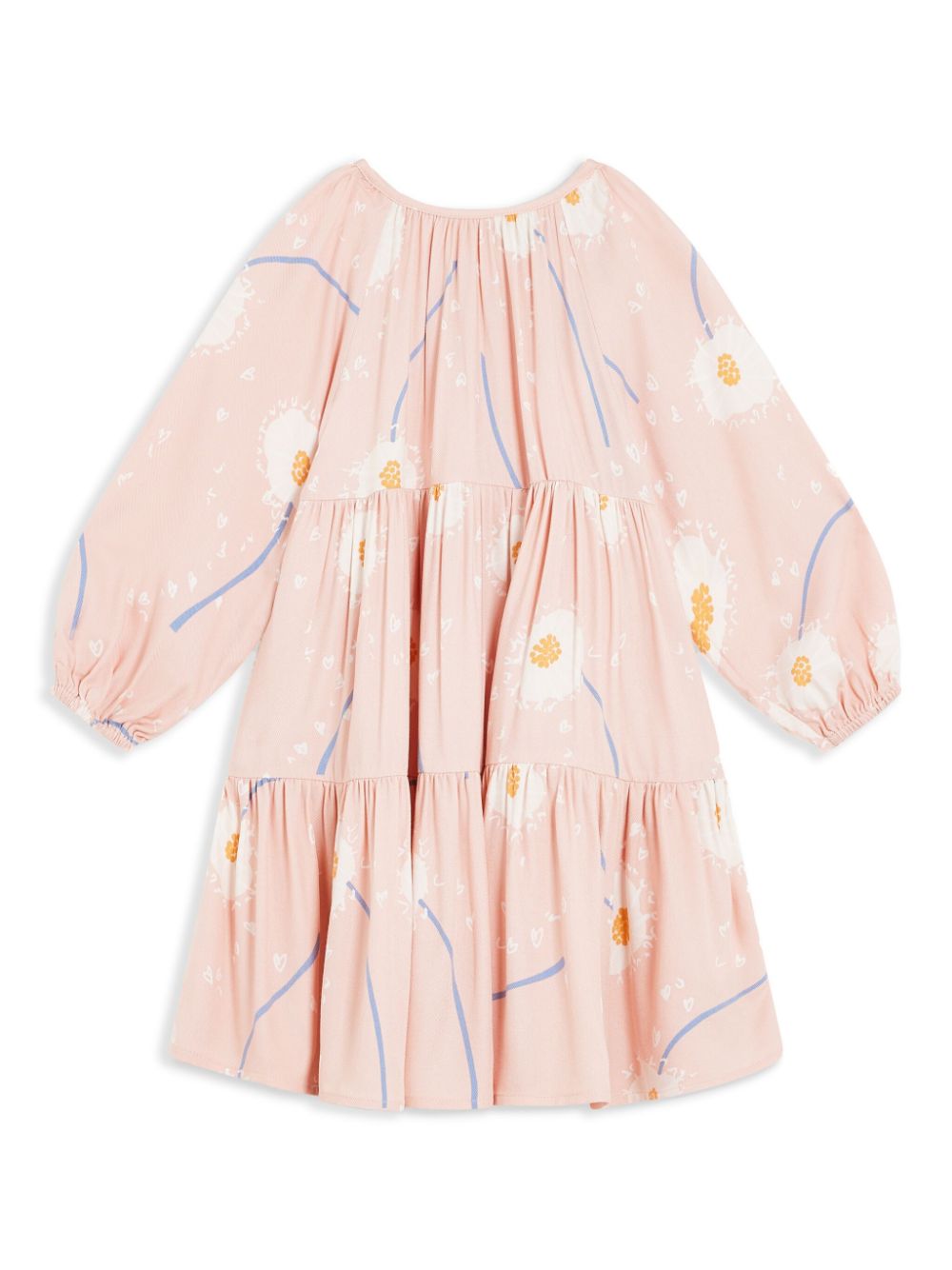 Floral-print dress - Pink