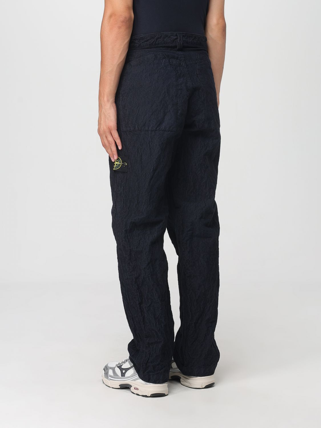 Pants Men color Blue