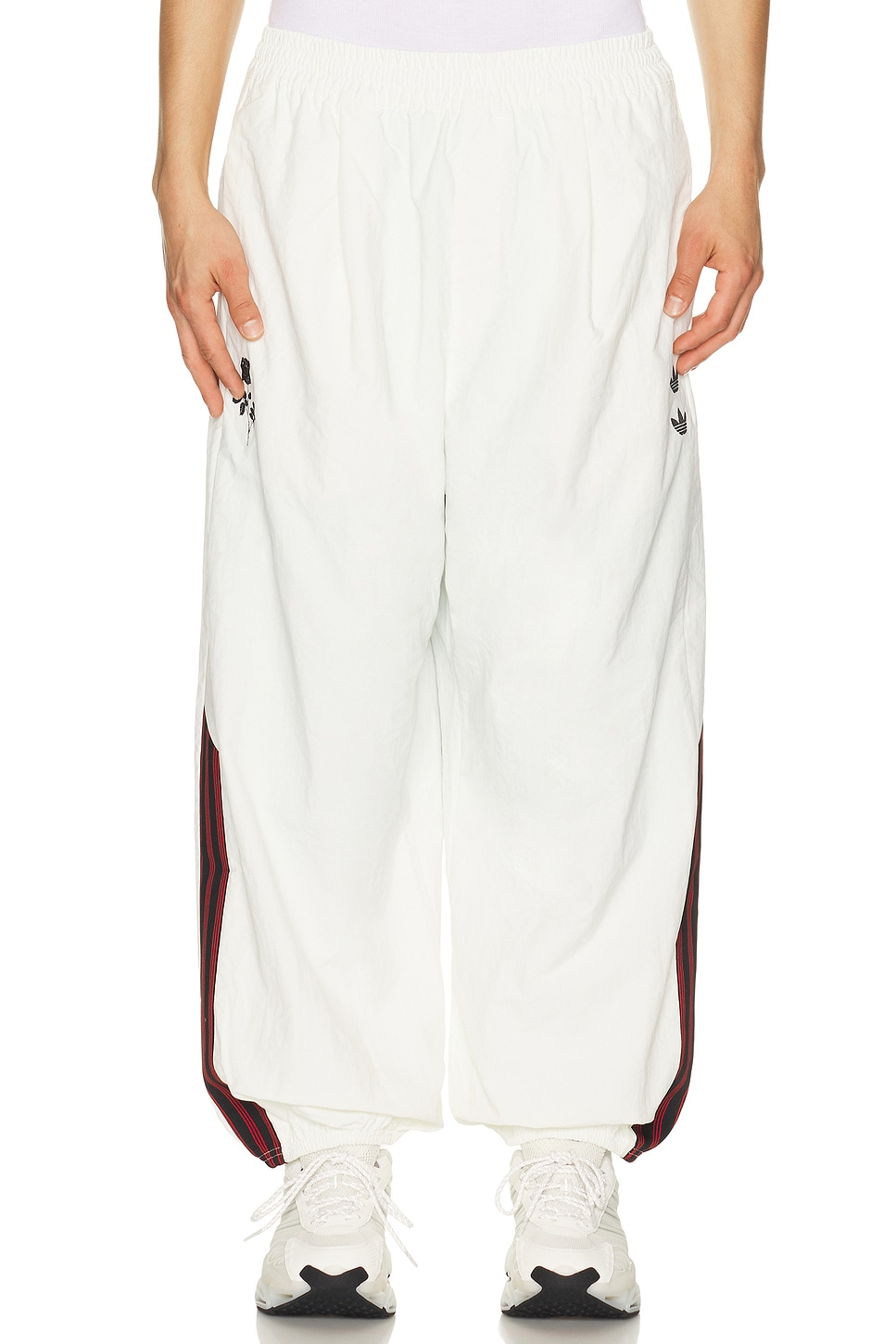 Pants adidas Chavarria Woven Track Pant Off White
