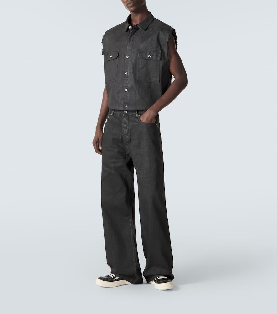 DRKSHDW oversized cotton shirt