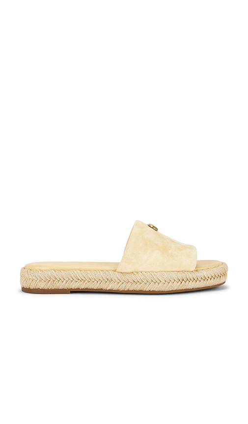 Coach Holly Sandal in Yellow. - 7 also