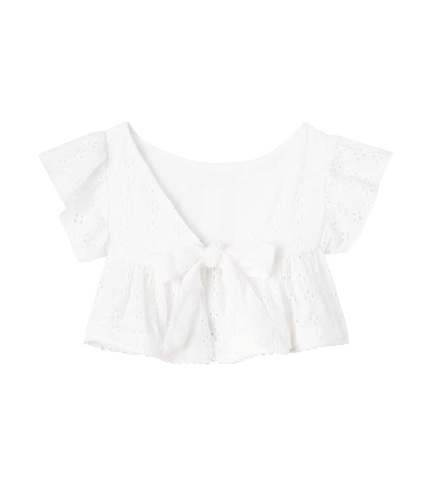 Cycas cotton lace top