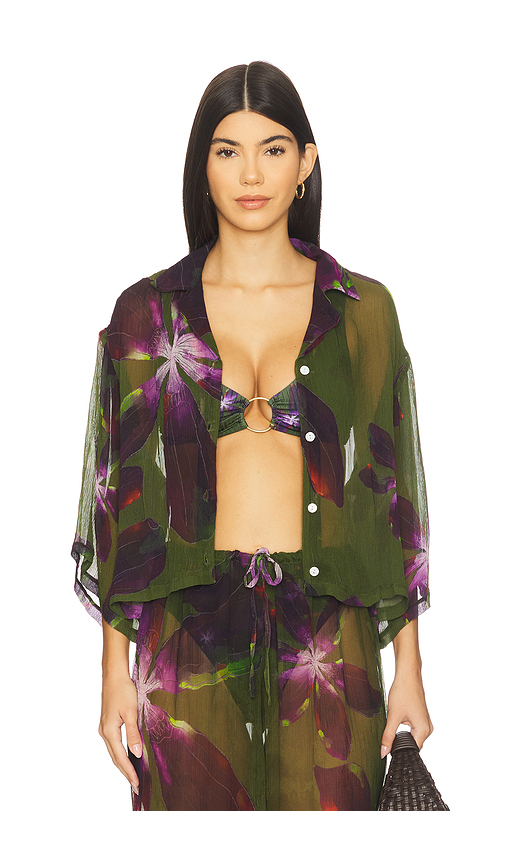 Vitamin A Petra Shirt in Terra Forms. M also in L