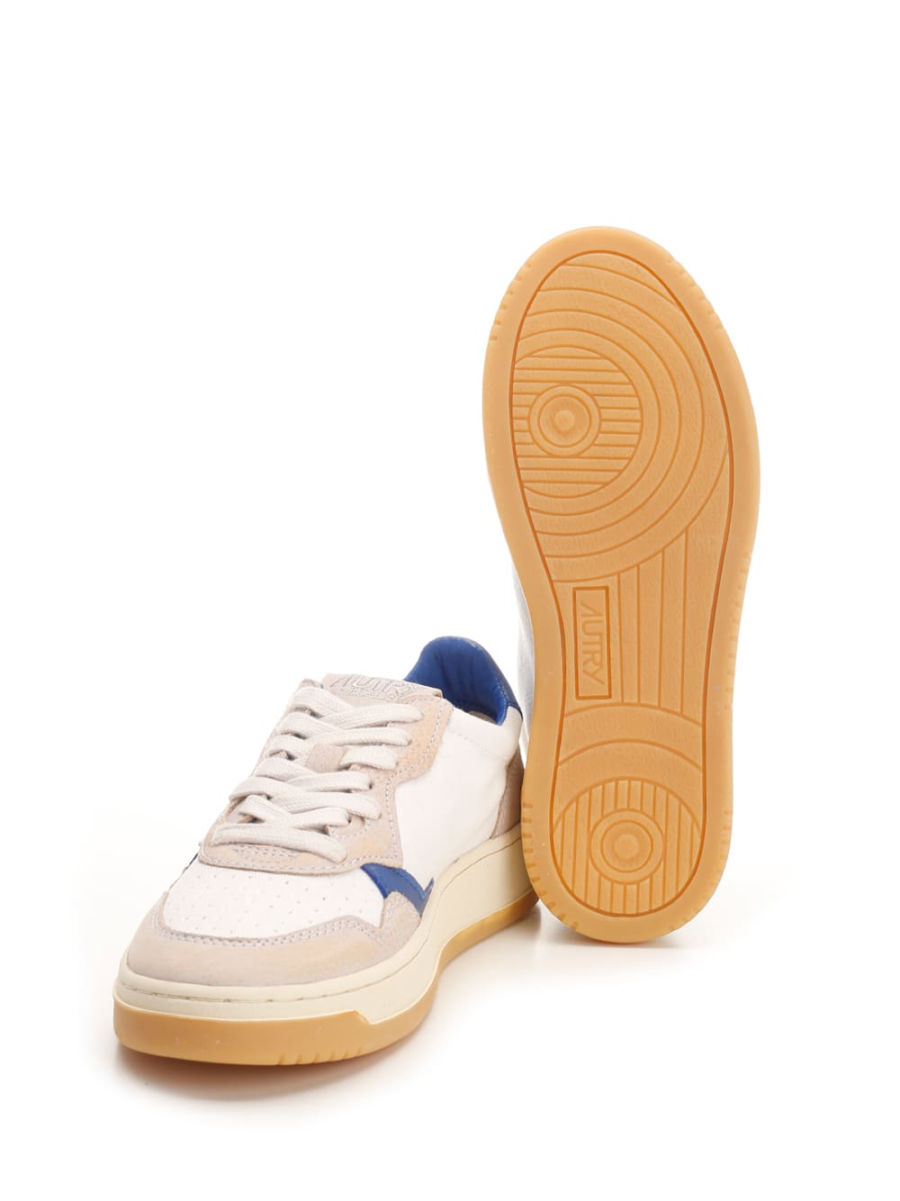 Medalist Sneakers In Leather And Canvas