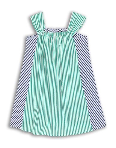 Kid Girl Kids' dress Green Size 10 Cotton, Polyamide, Elastane
