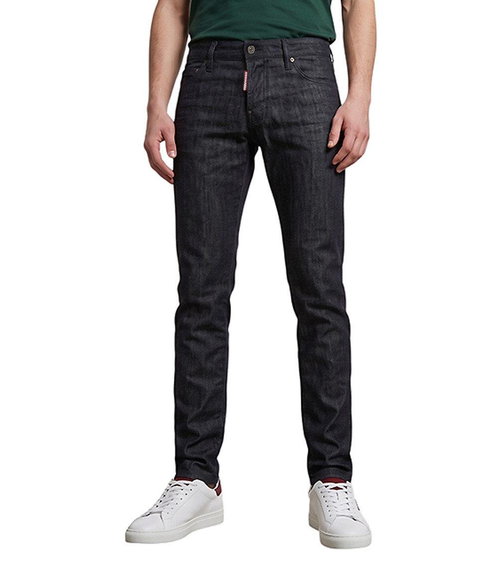 Black Slim Mid Rise Jeans