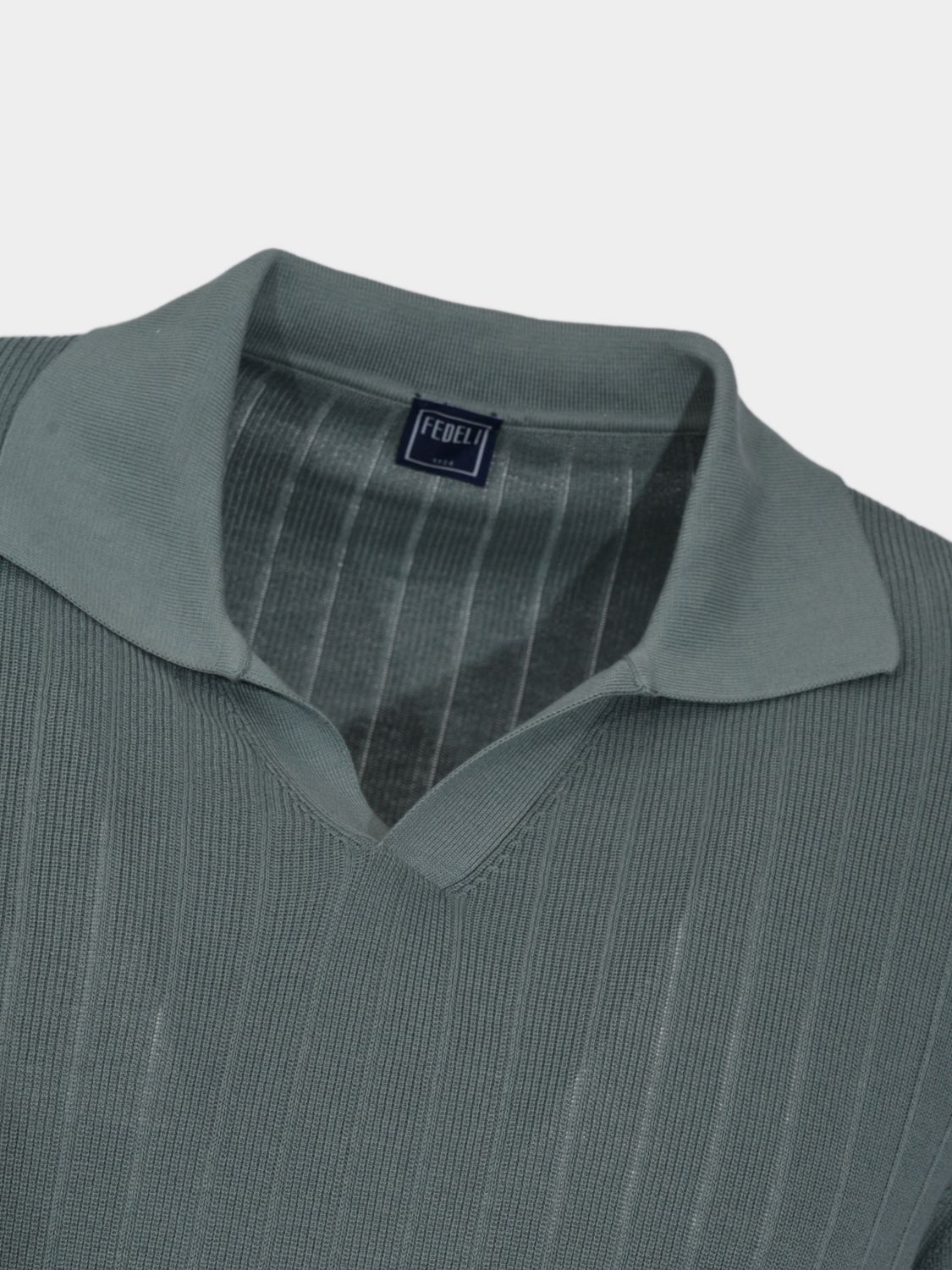 Polo Shirt Men color Olive