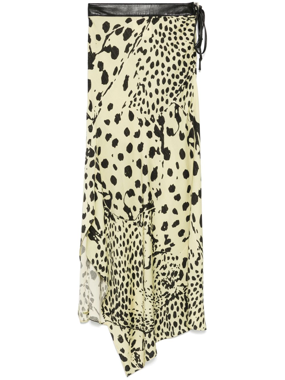 Nanushka Phile maxi skirt - Yellow