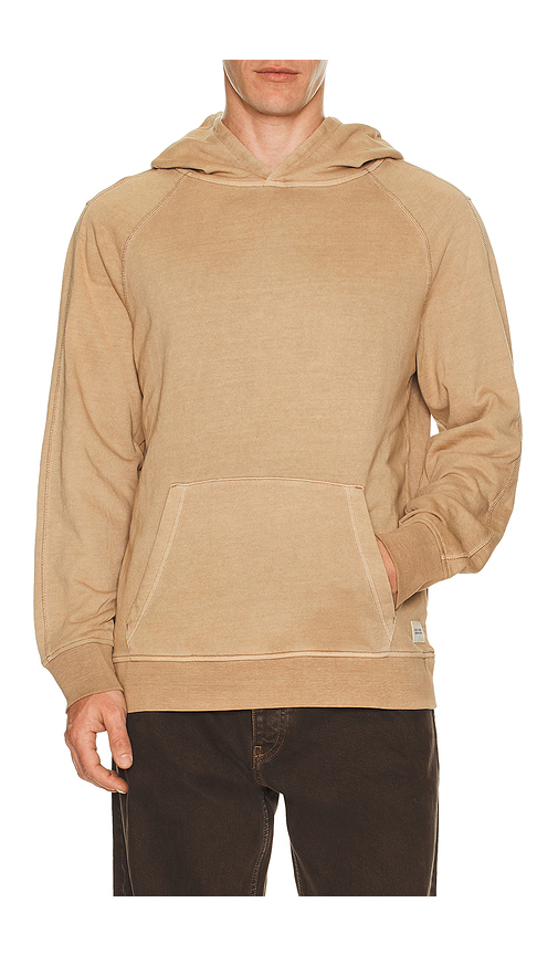 Fair Harbor Saltaire Hoodie in Brown. L. Also in S, M, XL/1X