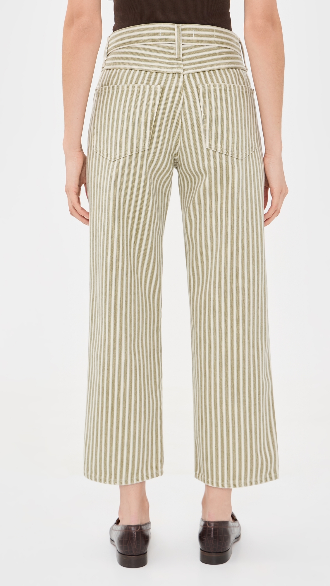 Billie Cropped Jeans Rally Stripe