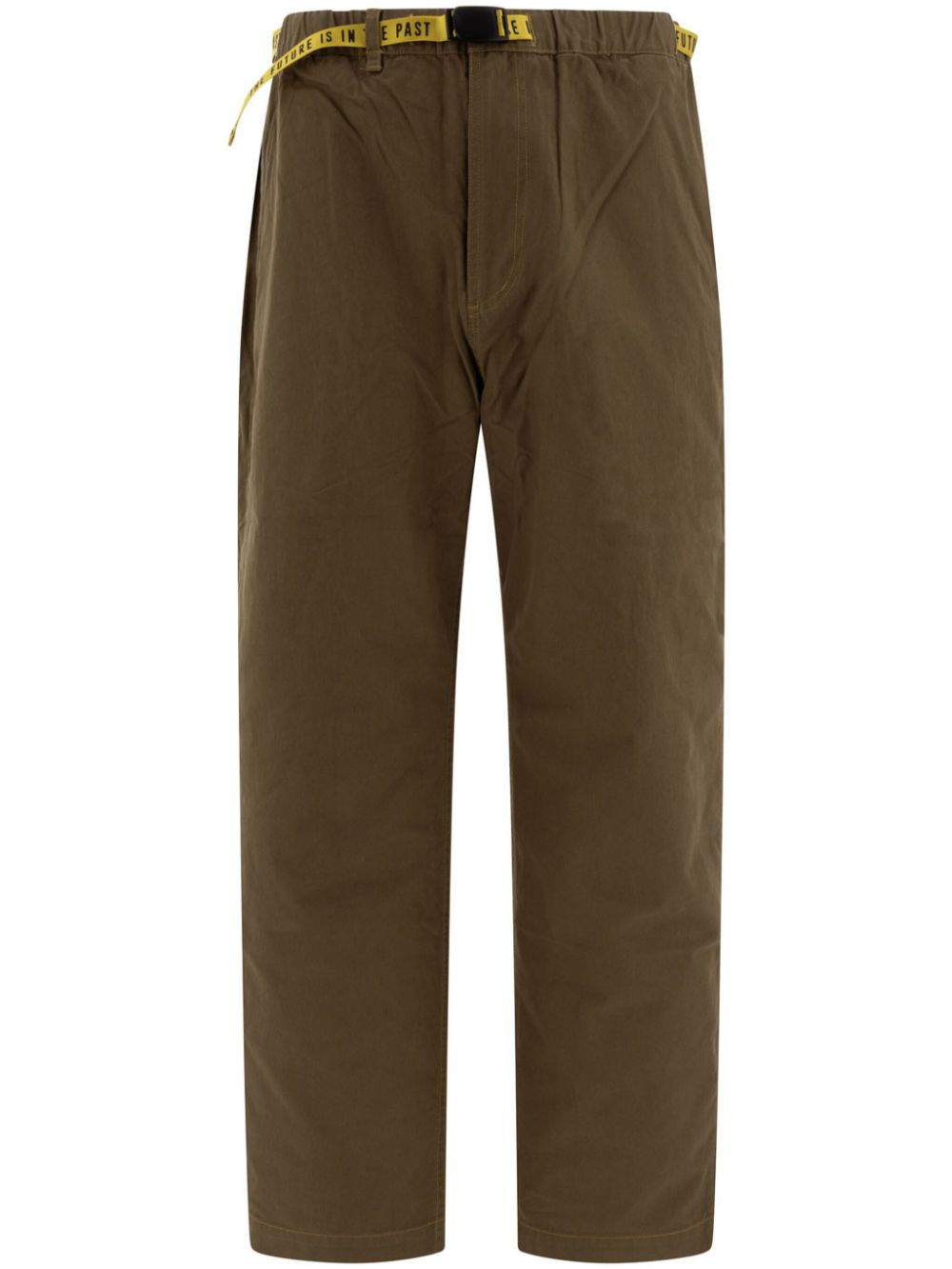 Cotton tapered trousers - Green