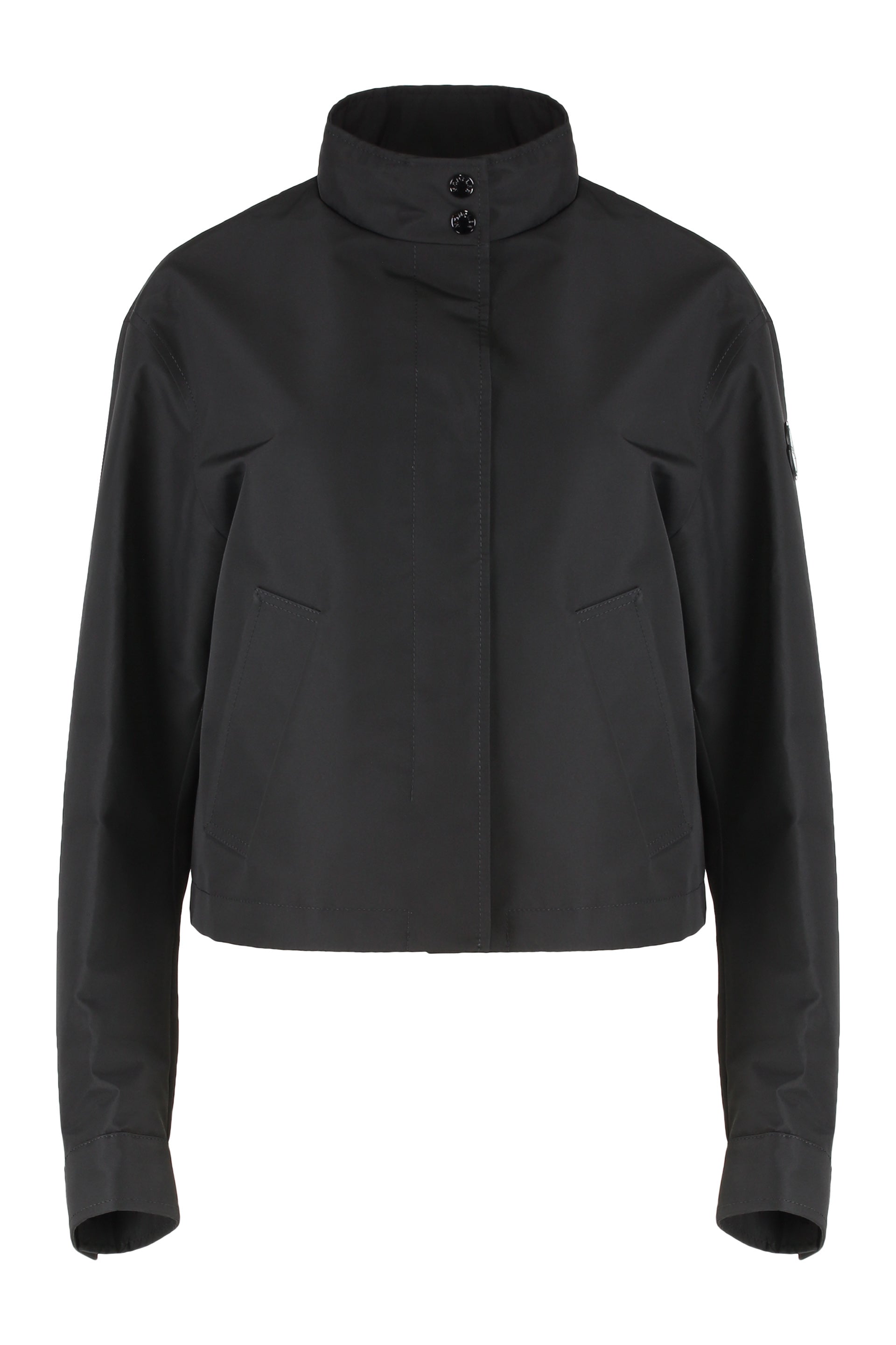 Krovanh Logo-Patch Padded Jacket