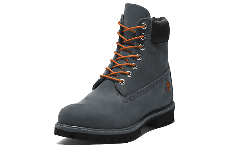 Premium 6 Inch Boot 'Grey Orange'