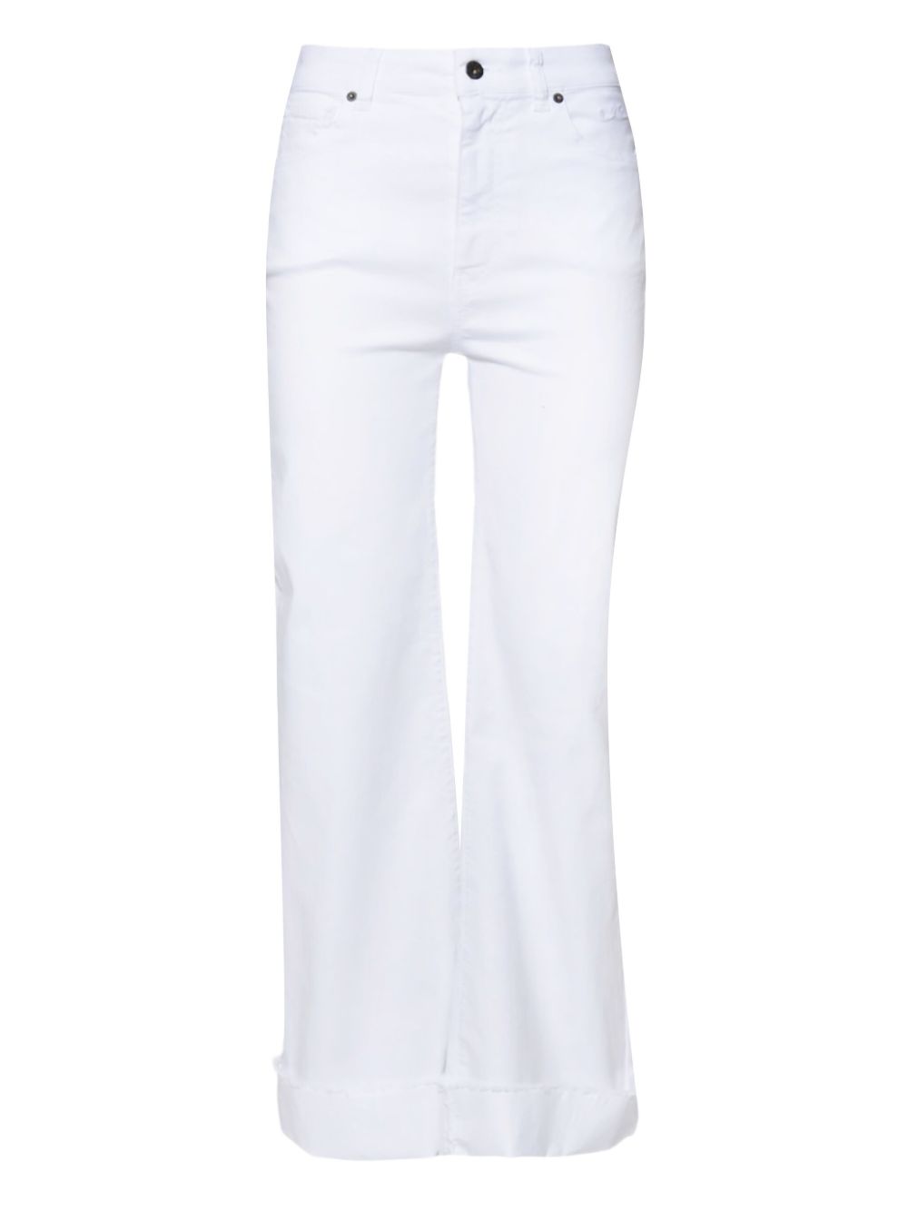 Flared jeans - White