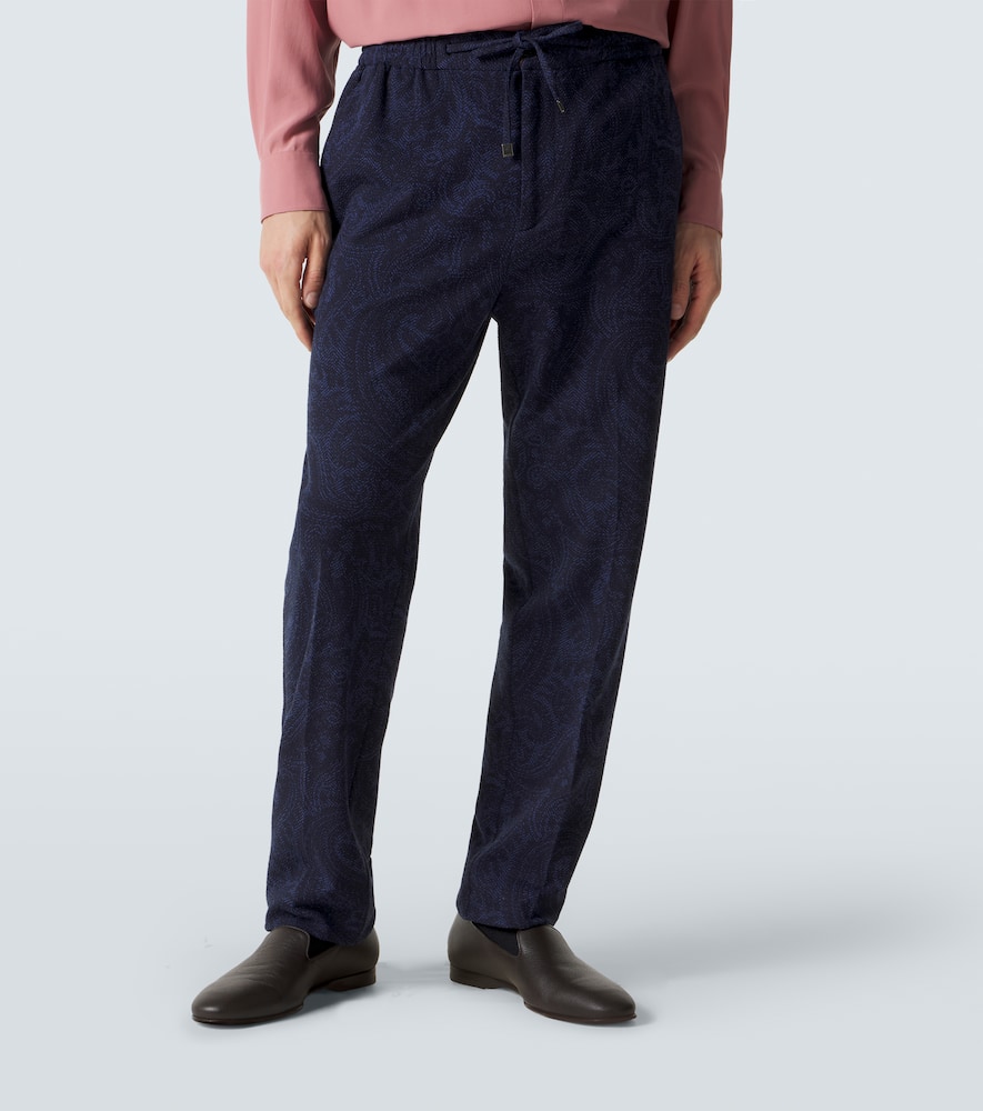 Paisley sweatpants