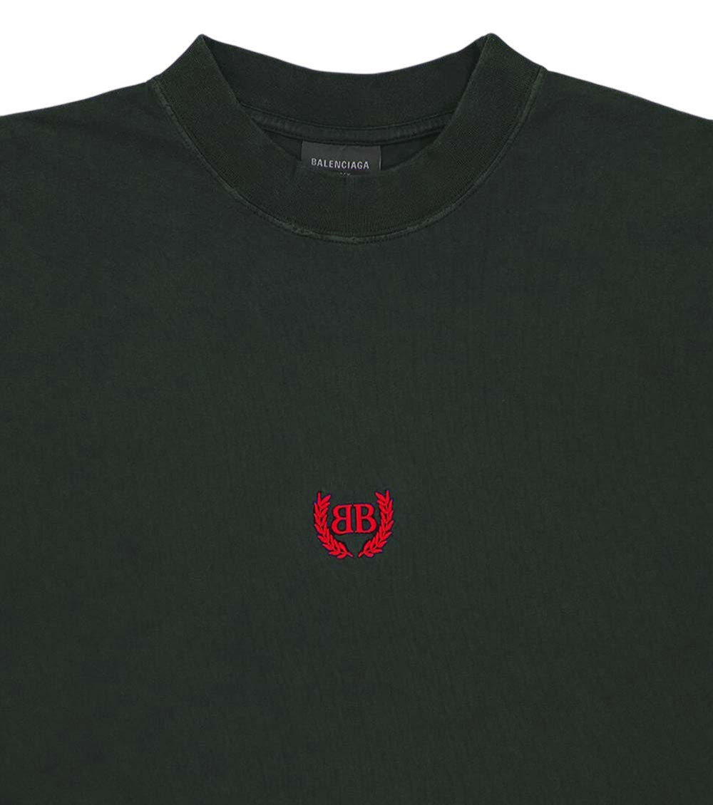 Bb Logo Embroidered T-shirt