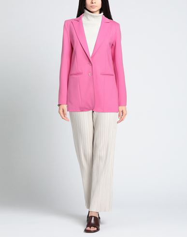 Woman Blazer Fuchsia Size 4 Viscose, Polyamide, Elastane