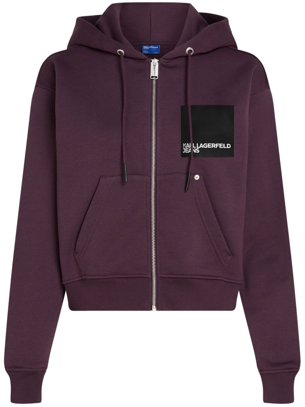 Zip-up hoodie - Purple