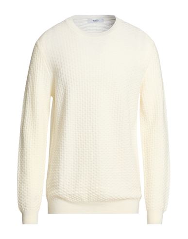 Man Sweater Ivory Size 46 Merino Wool