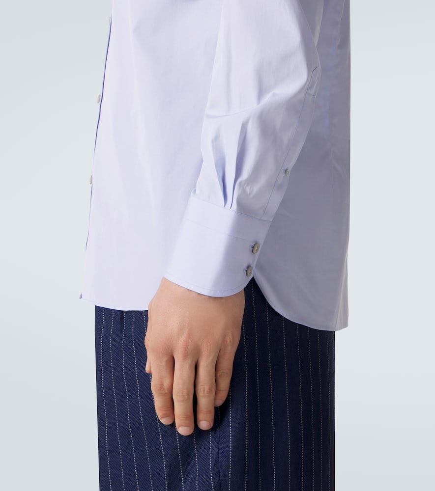 Cotton poplin shirt