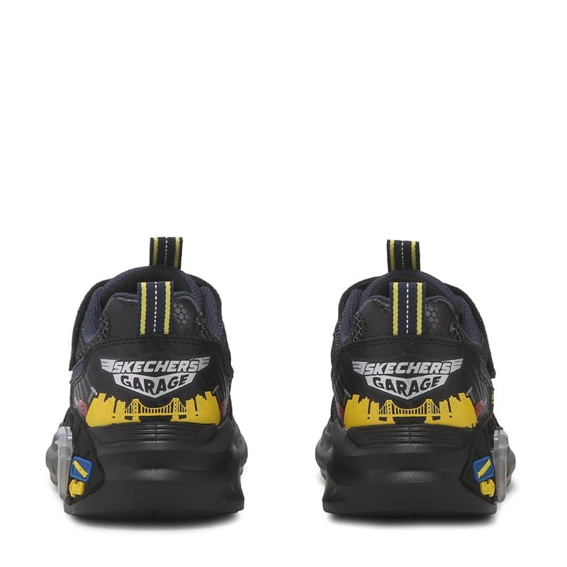 Kids' Garage Sneaker Little/Big Kid Shoes (Black/Navy/Yellow)